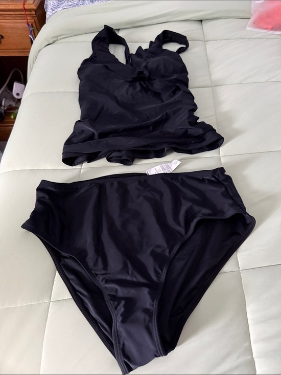 Cupshe Other - #0029 - Black Two-Piece Tankini Set